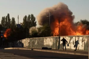 Russia Unleashes Unprecedented Aerial Barrage on Ukraine, Dozens Feared Injured